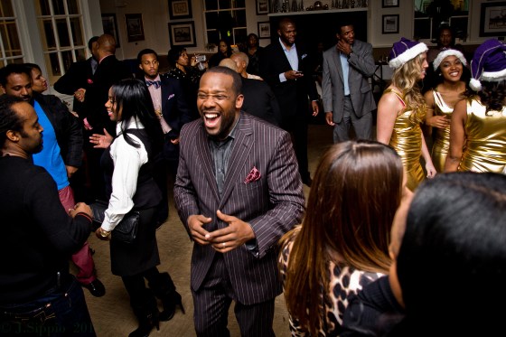 Spiked D Chase laughing