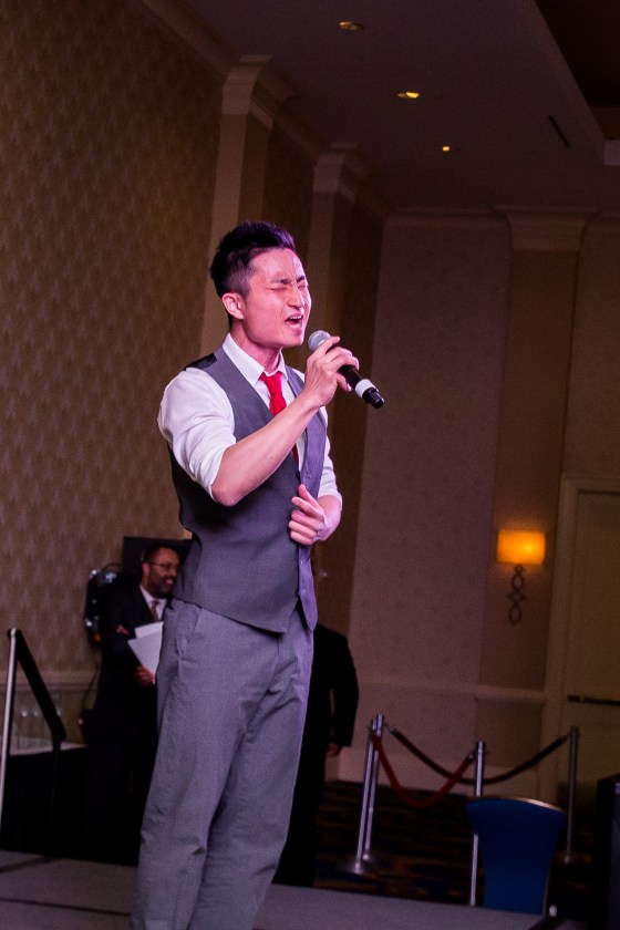 BALTIMORE URBAN LEAGUE Jae Jin singing